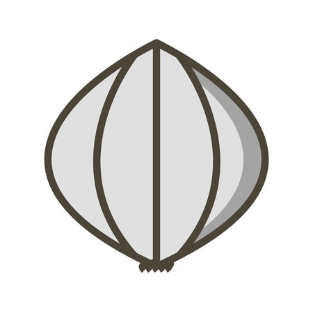 Vector Garlic Iconのイラスト素材