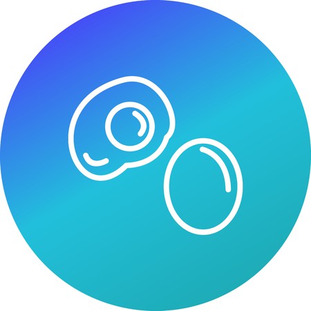 Vector Egg Iconのイラスト素材