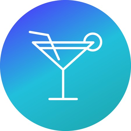 Vector Cocktail Iconのイラスト素材