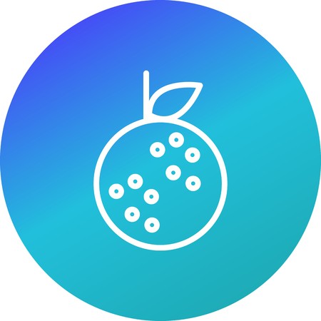 Vector Orange Iconのイラスト素材