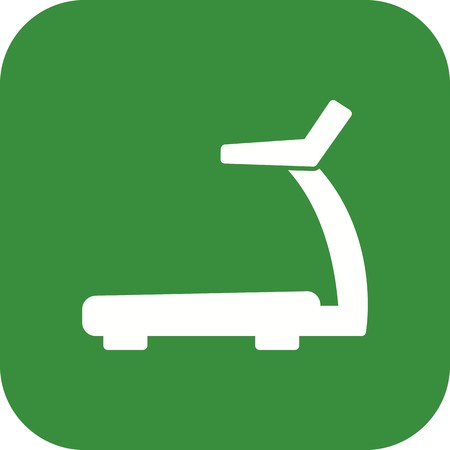 Vector Treadmill Iconのイラスト素材