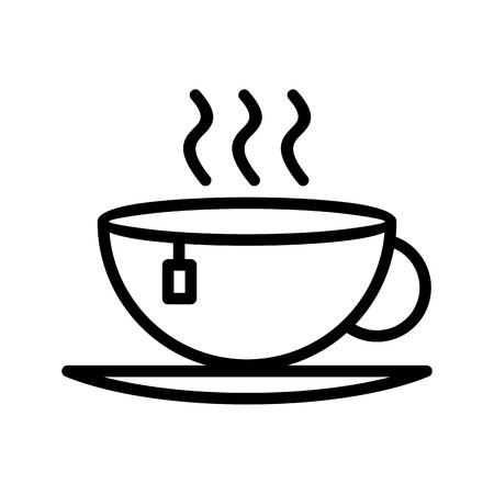 Vector Tea Iconのイラスト素材
