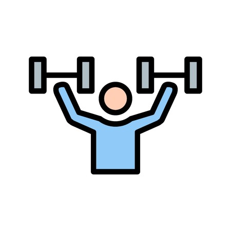 Vector Excercise Iconのイラスト素材