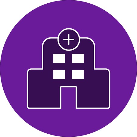 Vector Hospital Iconのイラスト素材