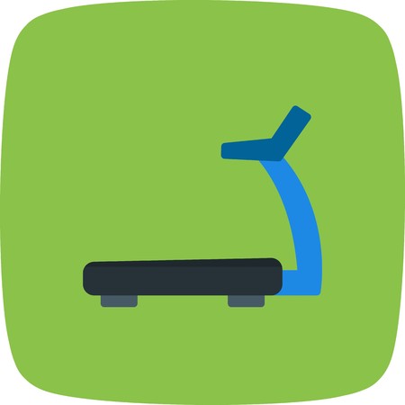 Vector Treadmill Iconのイラスト素材
