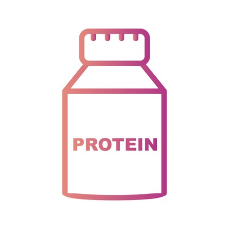 Vector Protein Iconのイラスト素材
