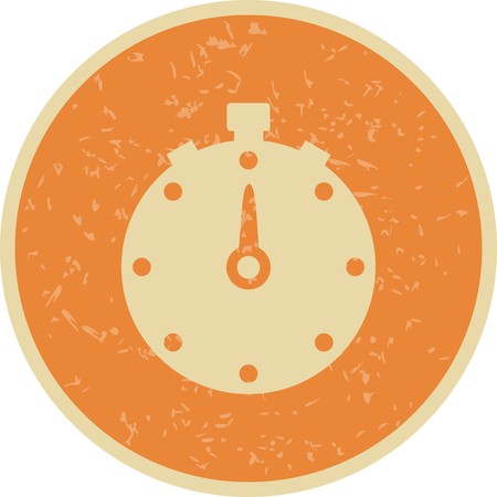 Vector Stopwatch Iconのイラスト素材