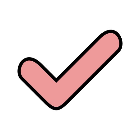 Vector Valid Iconのイラスト素材