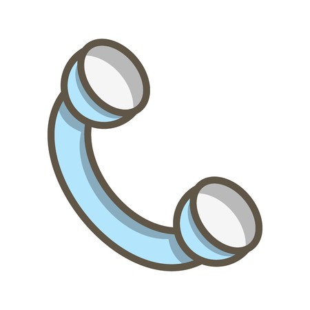 Vector Call Iconのイラスト素材