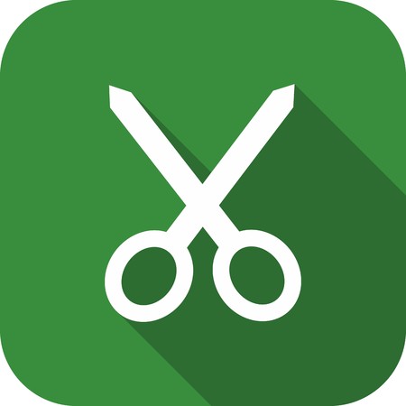 Vector Cut Iconのイラスト素材