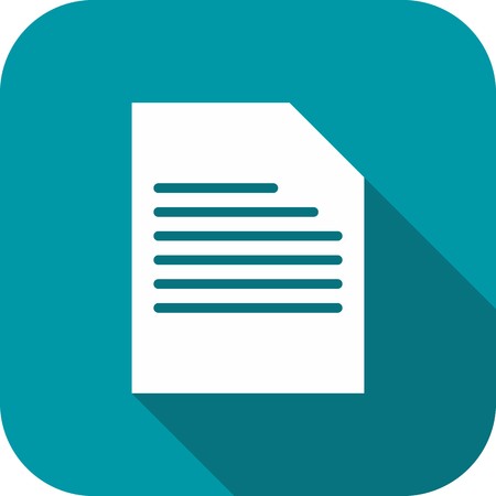 Vector Document Iconのイラスト素材