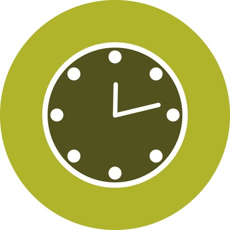 Vector Clock Iconのイラスト素材