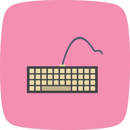 Vector Keyboard Iconのイラスト素材
