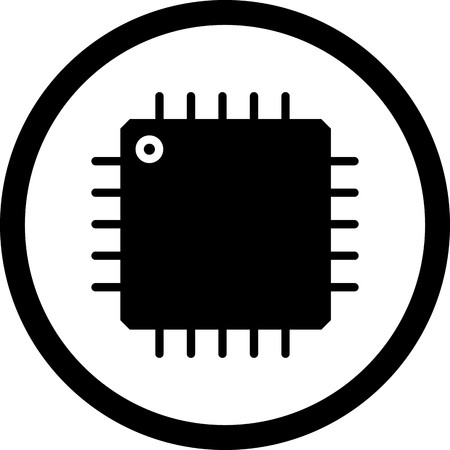 Vector Processor Iconのイラスト素材