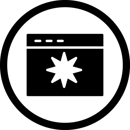 Vector Page Quality Iconのイラスト素材