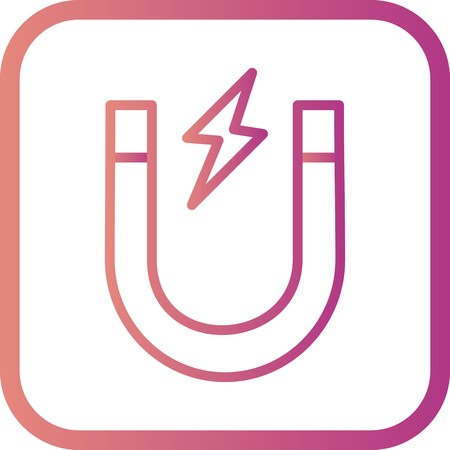 Vector Magnet Iconのイラスト素材