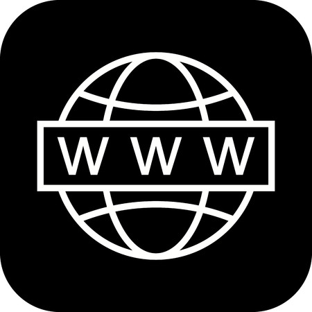 Vector Web Search Iconのイラスト素材