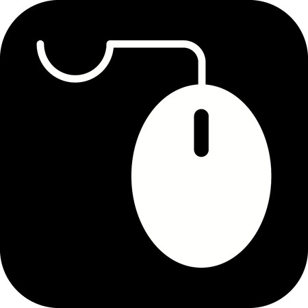 Vector Mouse Iconのイラスト素材