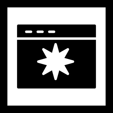 Vector Page Quality Iconのイラスト素材
