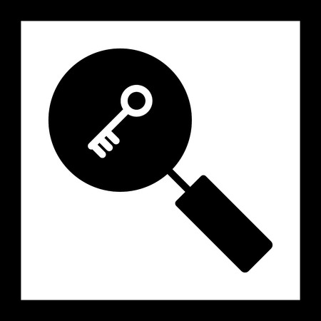 Vector Keyword Search Iconのイラスト素材