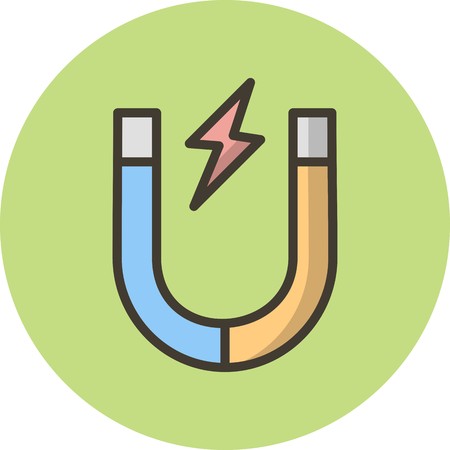 Vector Magnet Iconのイラスト素材