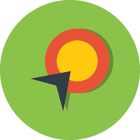 Vector Pay Per Click Iconのイラスト素材