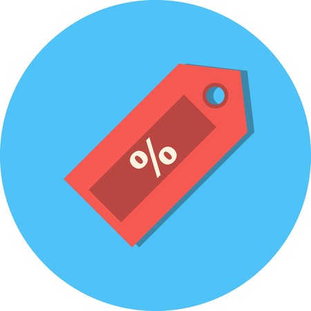 Vector Discount Iconのイラスト素材