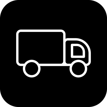 Vector Truck Iconのイラスト素材