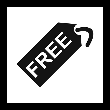 Vector Free Tag Iconのイラスト素材