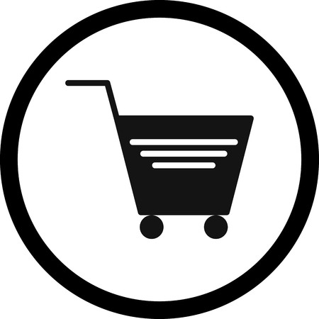 Vector Shopping Cart Iconのイラスト素材