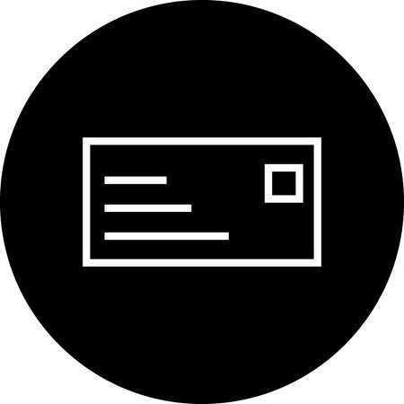 Vector ID Card Iconのイラスト素材