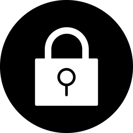 Vector Lock Iconのイラスト素材