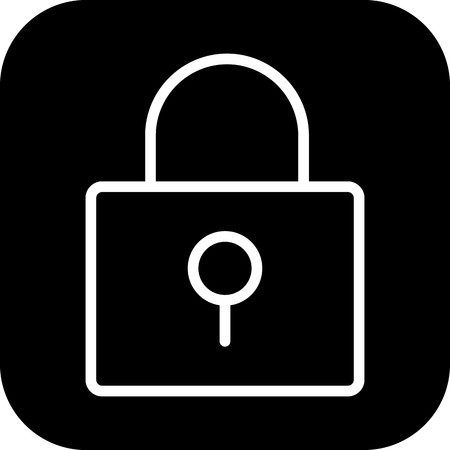 Vector Lock Iconのイラスト素材