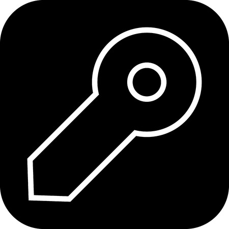 Vector Key Iconのイラスト素材