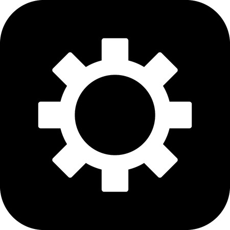 Vector Settings Iconのイラスト素材