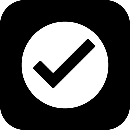 Vector Valid Iconのイラスト素材