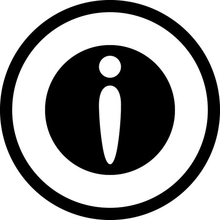 Vector Information Iconのイラスト素材