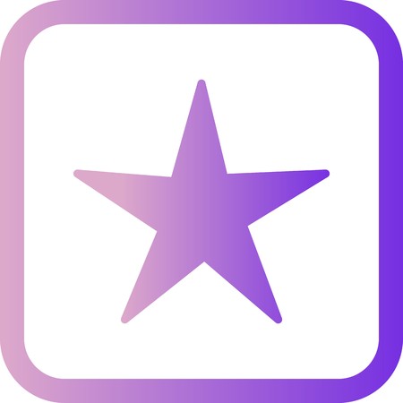 Vector Star Iconのイラスト素材