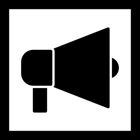 Vector Announcement Iconのイラスト素材