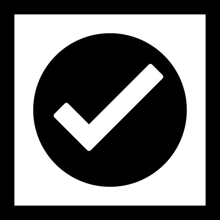 Vector Valid Iconのイラスト素材