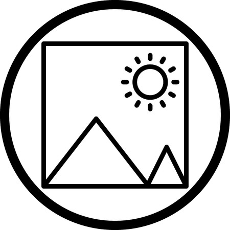 Vector Picture Iconのイラスト素材