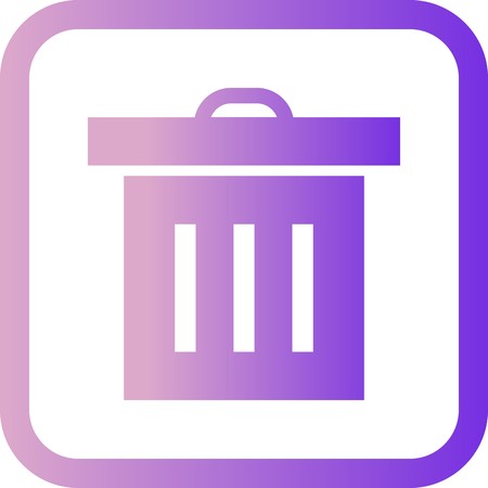 Vector Trash Iconのイラスト素材