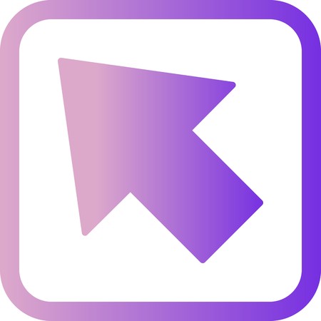 Vector Cursor Iconのイラスト素材