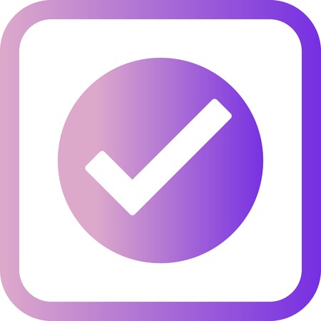 Vector Valid Iconのイラスト素材