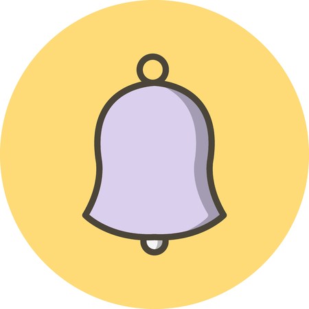 Vector Notification Iconのイラスト素材