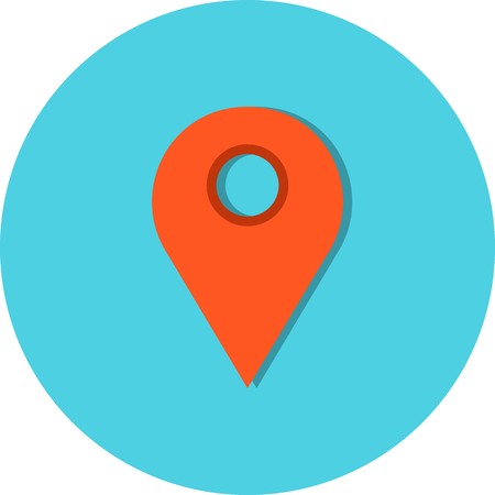Vector Location Iconのイラスト素材