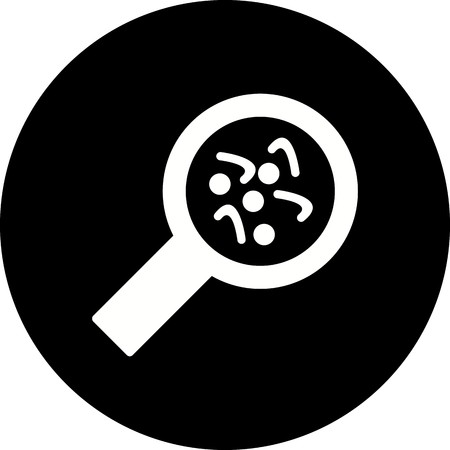 Vector Bacteria Iconのイラスト素材