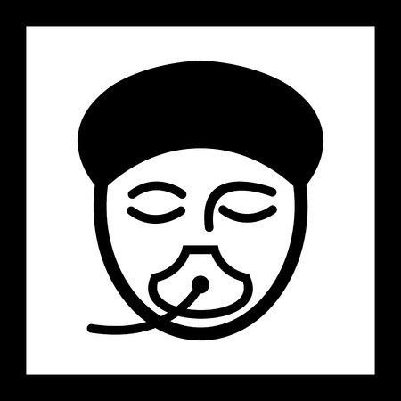 Vector Anesthesia Iconのイラスト素材