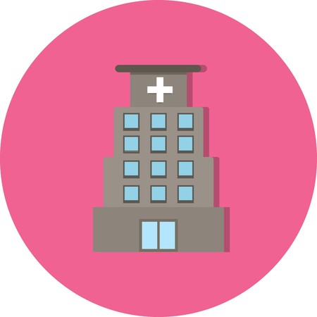 Vector Hospital Iconのイラスト素材