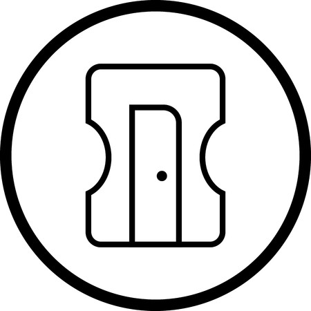Vector Sharpener Iconのイラスト素材
